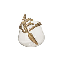 Load image into Gallery viewer, Gold Gilded Carrot Vase ~ Small