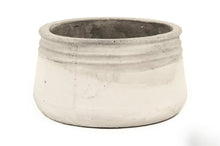 Load image into Gallery viewer, White Distressed Clay Bowl Pot