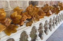 Load image into Gallery viewer, Old Maple Leaves 6ft Garland Fall Decor Aged Dried Leaves | Vintage Character