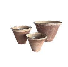 Load image into Gallery viewer, Hungarian Cottage Crafted Set of 3 Cream Bowls | Vintage Character
