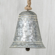 Load image into Gallery viewer, Christmas 9" Metal Cylinder Bell